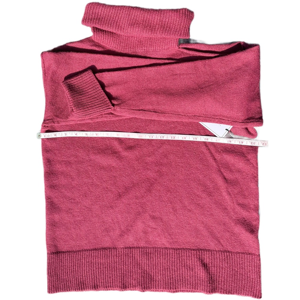 1 State womens pink funnel neck knit sweater size small new with tags - Picture 6 of 7